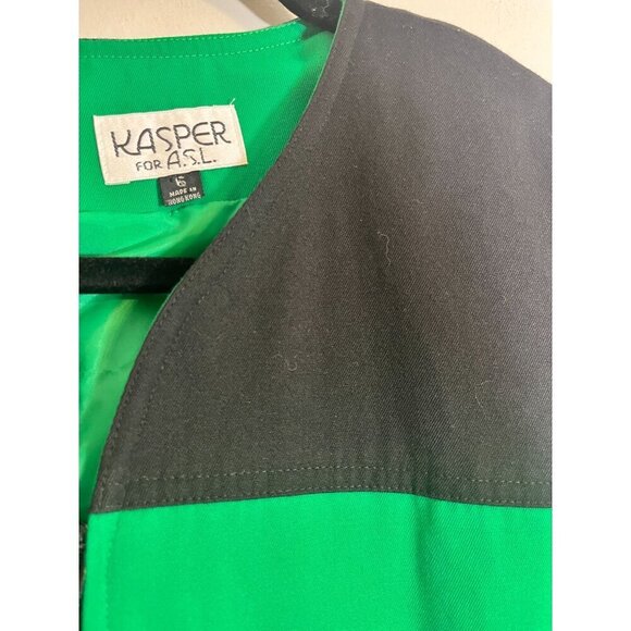 Retro Dress 6 Green Midi Old Money Preppy Classic Boho Western Chic Tassel 80s - Picture 7 of 13